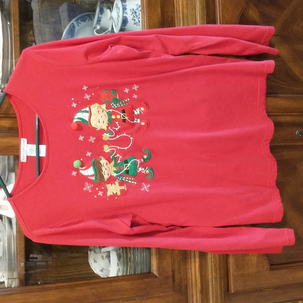 Rebecca Malone long sleeve Christmas shirt